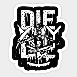 13XD XMY "DIE XMY DIE" (2022) Sticker